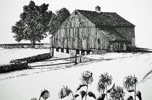 Country Barn Print